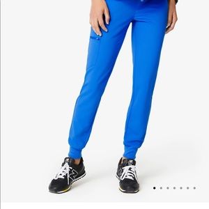 XS Figs Zamora Joggers. Royal Blue.